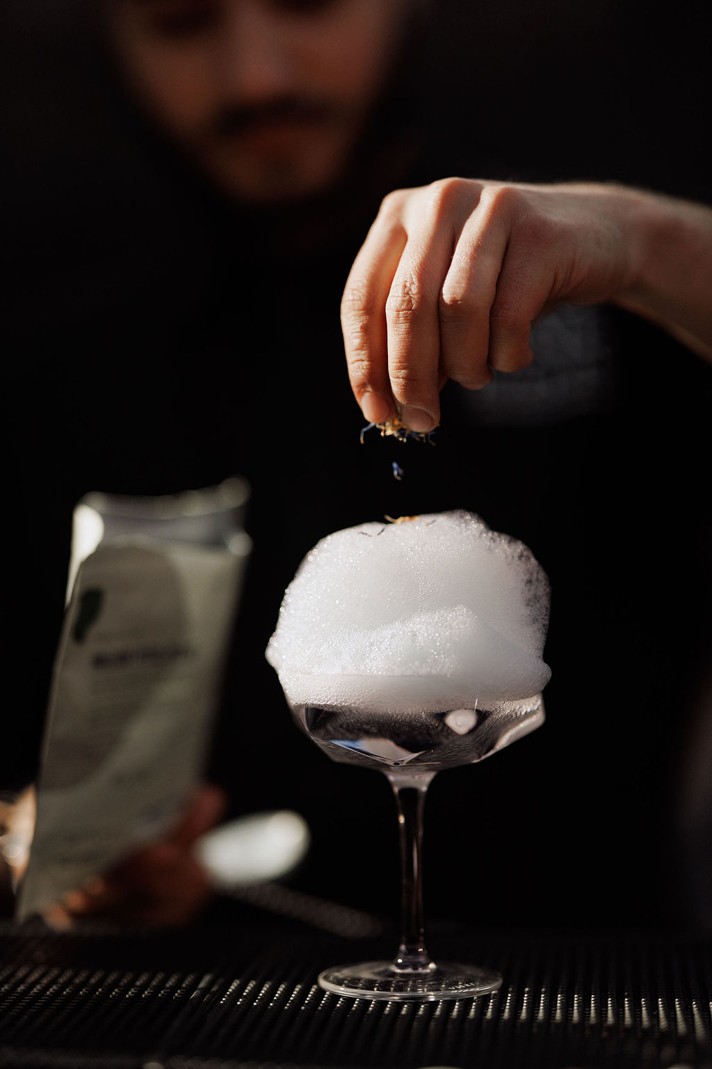 Private party bartending with custom cocktail menu and stylish presentation
